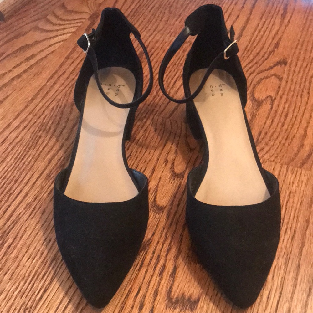 a new day Black Heels